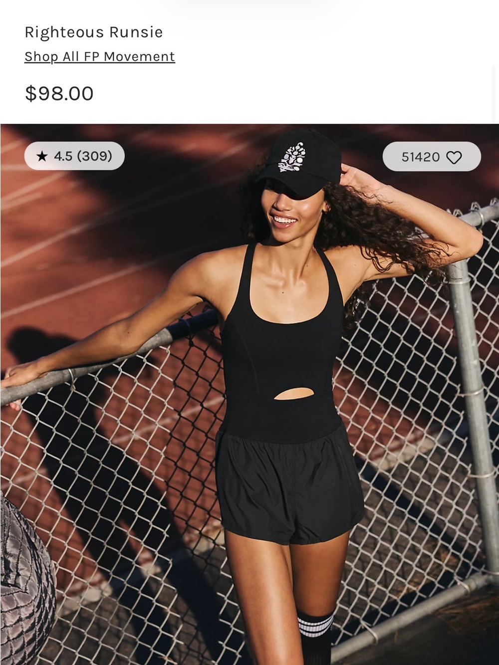 Free People Righteous Runsie - Size Large